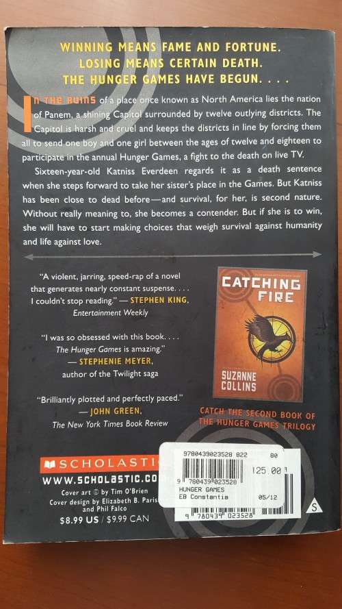 The Hunger Games by Suzanne Collins