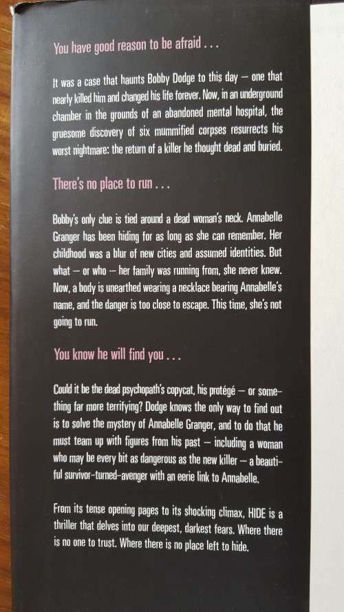 Hide (Detective D.D Warren #2) by Lisa Gardner - Large Hardcover