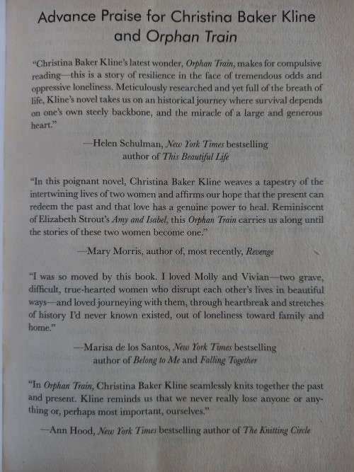 Orphan Train by Christina Baker Kline