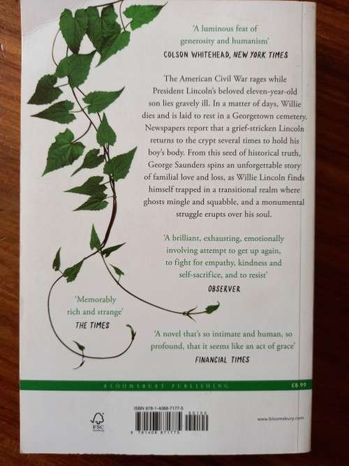 Lincoln in the Bardo by George Saunders