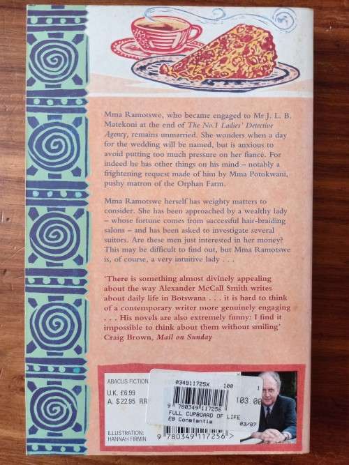 The Full Cupboard of Life (No.1 Ladies` Detective Agency #5) by Alexander McCall Smith