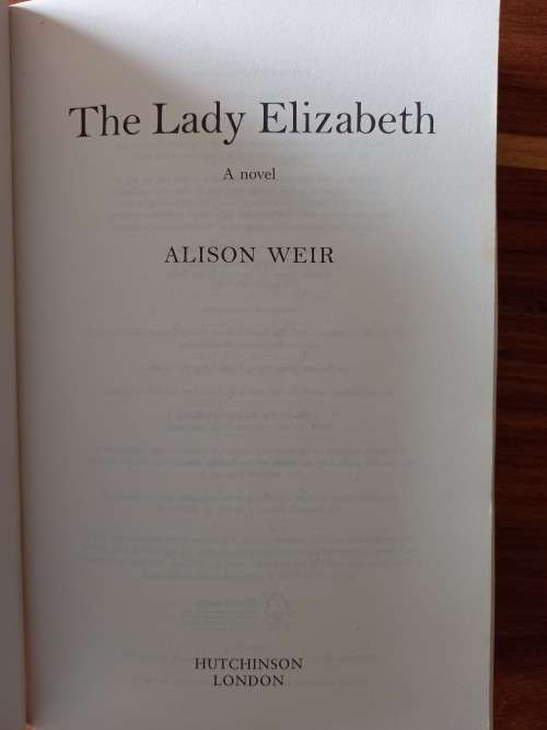 The Lady Elizabeth by Alison Weir - Large Softcover