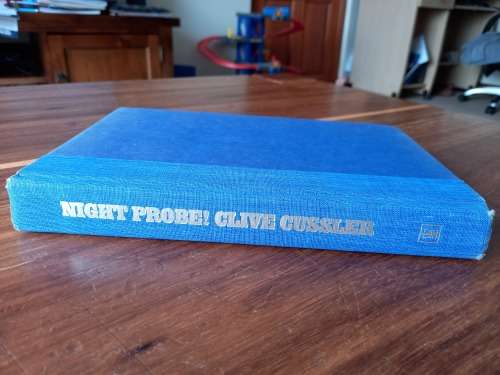 Night Probe! (Dirk Pitt #6) by Clive Cussler - Large Hardcover