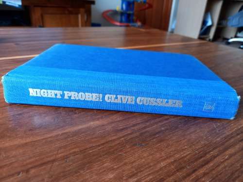 Night Probe! (Dirk Pitt #6) by Clive Cussler - Large Hardcover