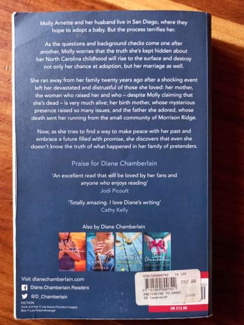 Pretending to Dance by Diane Chamberlain - Large Softcover