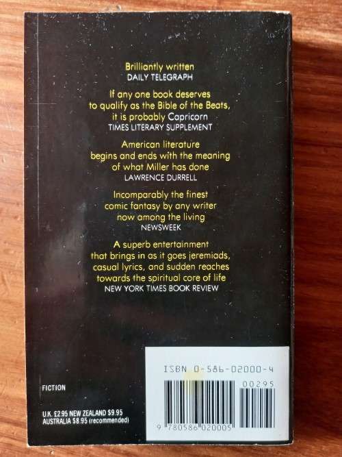 Tropic of Capricorn (Tropic #2) by Henry Miller