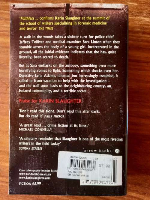 Faithless (Grant County #5) by Karin Slaughter