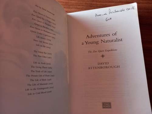 Adventures of a Young Naturalist: The Zoo Quest Expeditions by David Attenborough - Large Softcover