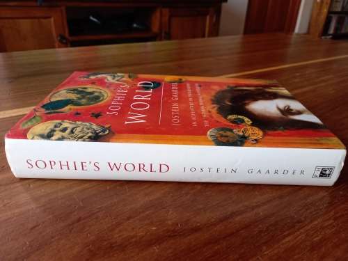 Sophie`s World by Jostein Gaarder - Large Hardcover