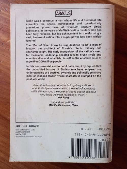 Stalin: Man Of History by Ian Grey