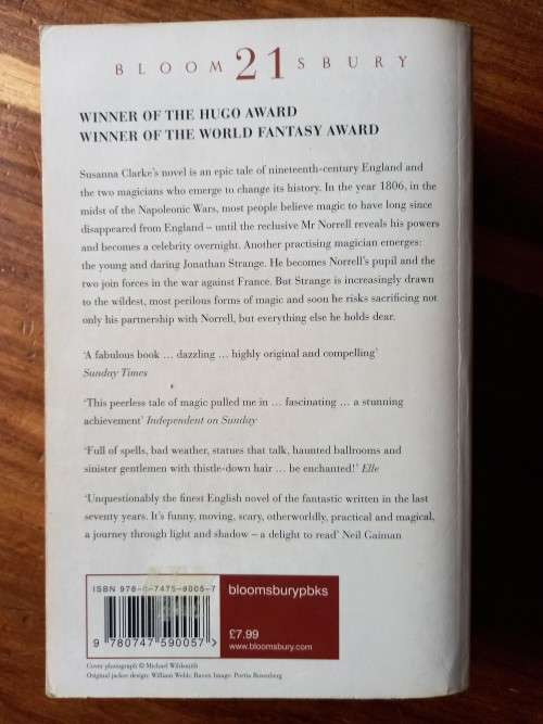 Jonathan Strange and Mr Norrell by Susanna Clarke