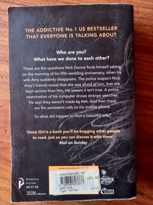 Gone Girl by Gillian Flynn