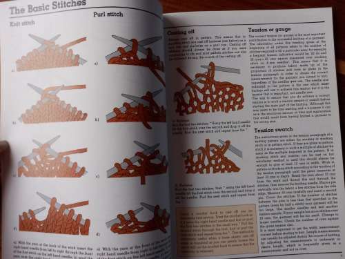 The Harmony Guide To Knitting Stitches (The Harmony Guide to Knitting #1) by Lyric Books - Large/S