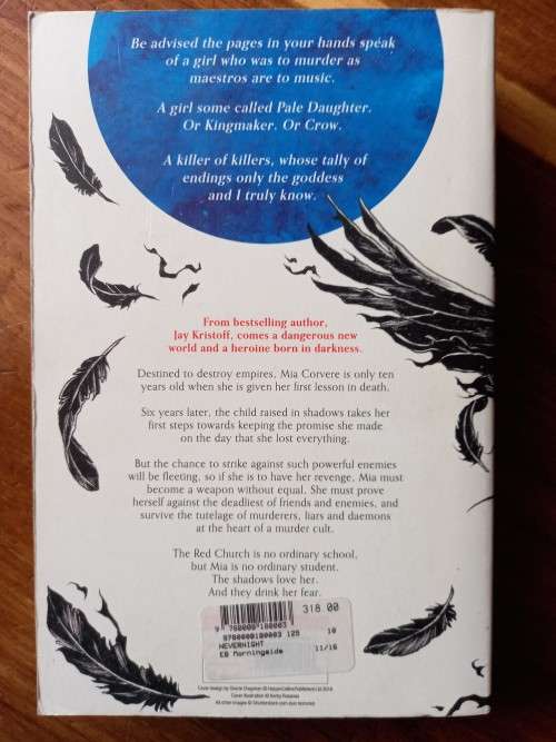 Nevernight (The Nevernight Chronicle #1) by Jay Kristoff  - Large Softcover