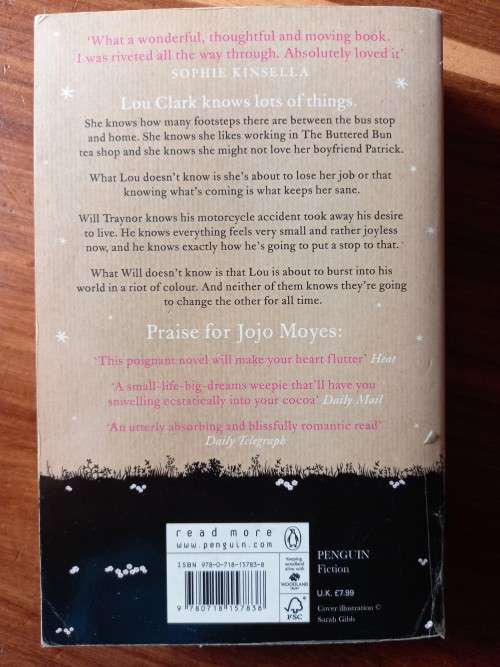 Me Before You (Me Before You #1) by Jojo Moyes