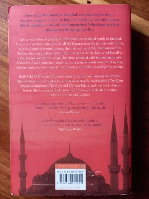 The Bastard of Istanbul by Elif Shafak - Large Softcover