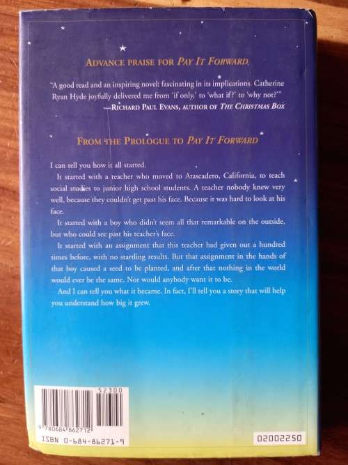 Pay It Forward by Catherine Ryan Hyde - Hardcover