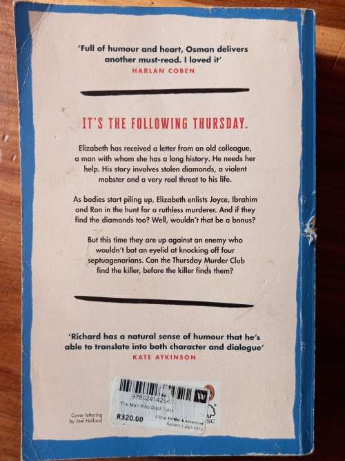 The Man Who Died Twice (Thursday Murder Club #2) by Richard Osman - Large Softcover