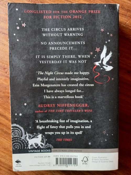 The Night Circus by Erin Morgenstern
