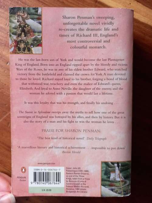 The Sunne in Splendour by Sharon Kay Penman