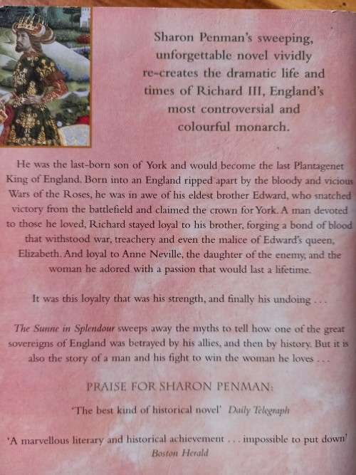 The Sunne in Splendour by Sharon Kay Penman