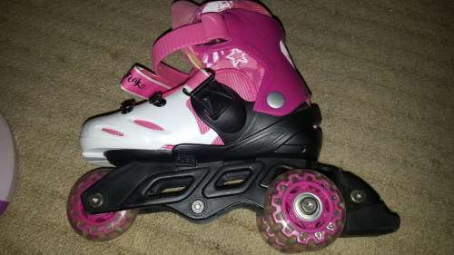 Rollerskates and Helmet