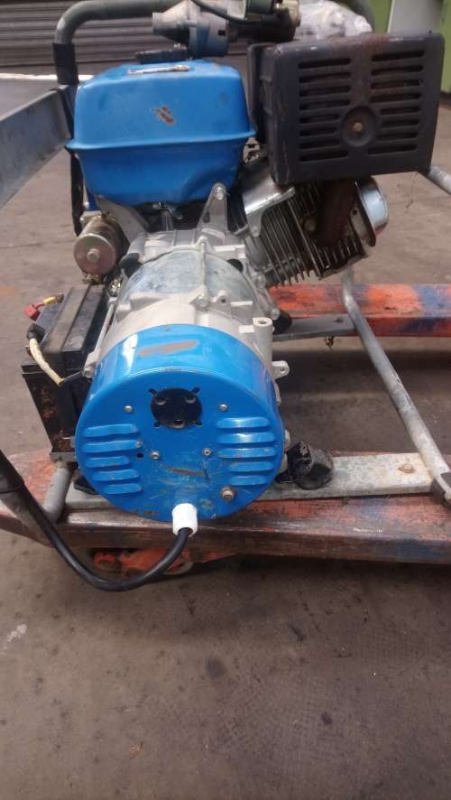 6kva electric start generator with avr