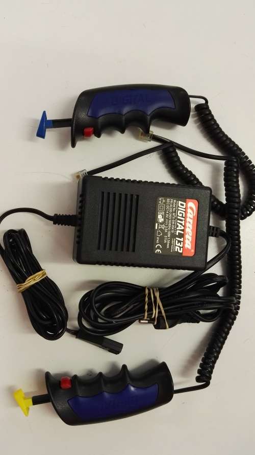 Carrera Digital 132 Power Supply and 2 Digital Controllers