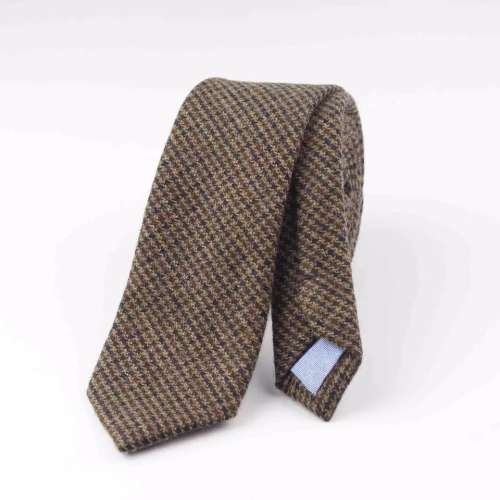High Quality Wool Cotton Slim Tie