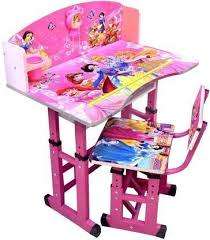 Princess Kid`s Table and Chair Study Set