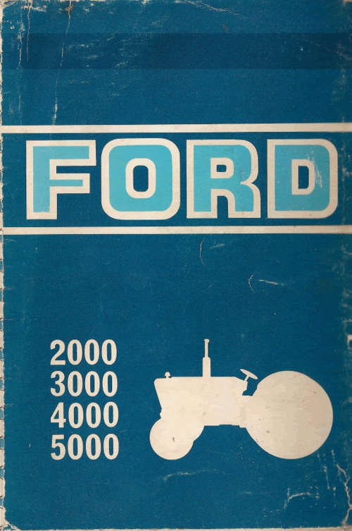 Ford tractor operator manual (2000 to 5000) (E-book)