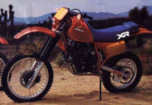 Honda XR 500 R 1982 shop manual (E-book)