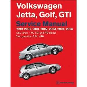 Volkswagen Jetta, Golf, GTI (1999 to 2005) service manual (E-book)