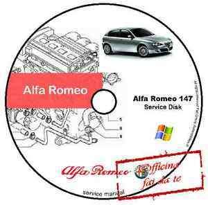 Alfa Romeo 147 e-Learn workshop manual (E-book)