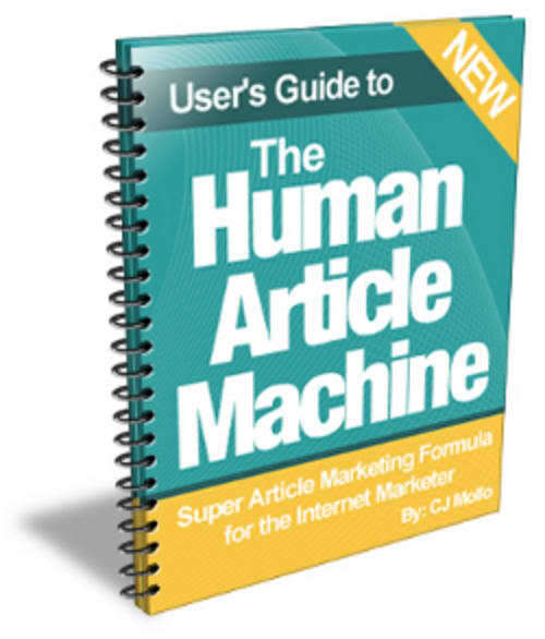 User's Guide to the Human Article Machine -  Ebook