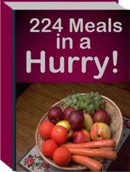 224 Meals in a Hurry!  - Ebook