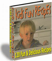 Kids Fun Recipes  - Ebook (Free download)
