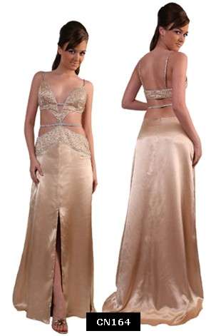 Stunning Satin Evening Dress. In stock in Gold (Size XS and S). FREE, OVERNIGHT delivery!!!