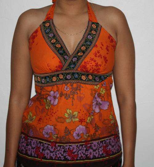 Beautiful Printed Halter neck Top