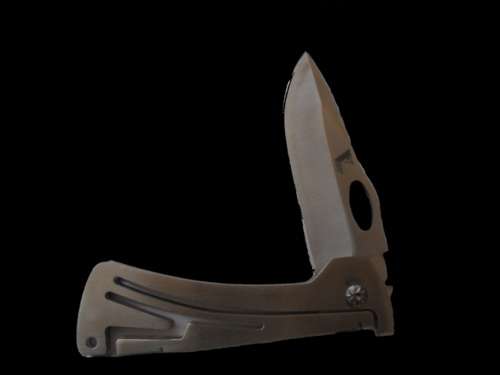 Victory Cloud Silent Ghost Knife, Lockback (Blister Pack)