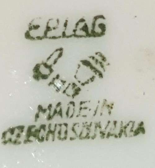 Bone china part Tea set Czech Tea pot