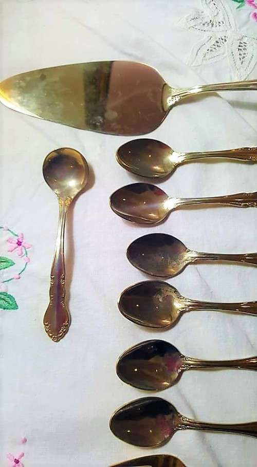 EETRITE 24KT GOLD PLATED CAKE LIFTER NR1