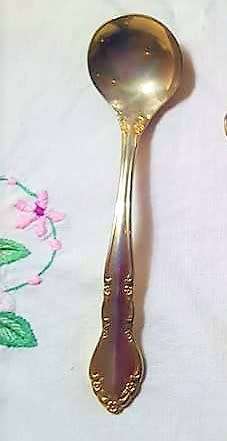 EETRITE 24KT GOLD PLATED SUGAR SPOONS