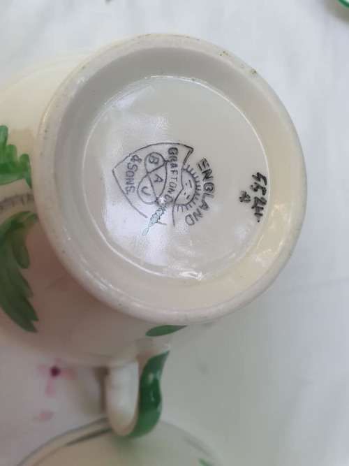 1930's Poppy ART DECO TRIO