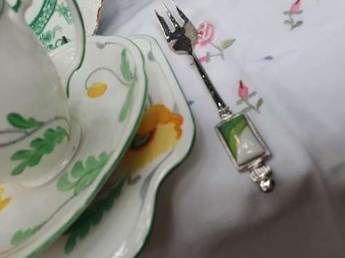 1930's Poppy ART DECO TRIO