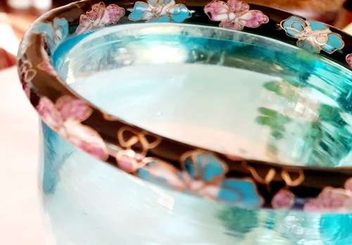 vintage Cloisonne bracelet bangles