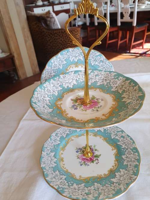 royal Albert Enchantment mini cupcakes tier