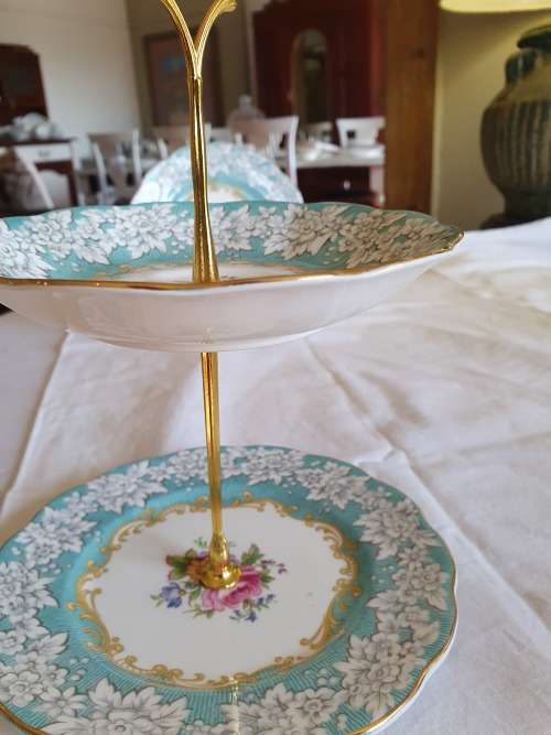 royal Albert Enchantment mini cupcakes tier