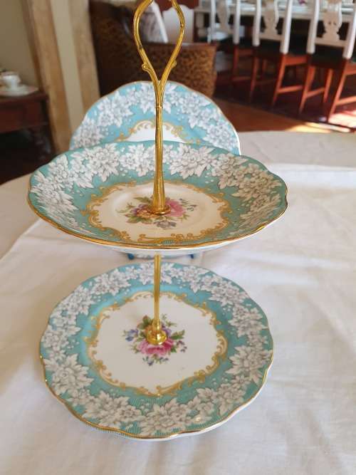 royal Albert Enchantment mini cupcakes tier