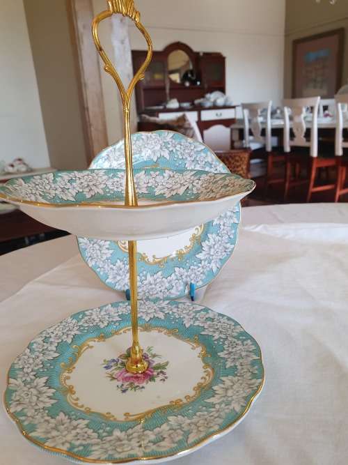 royal Albert Enchantment mini cupcakes tier